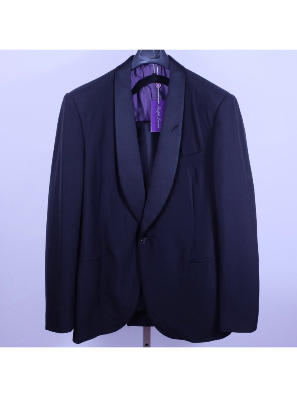 Ralph Lauren Purple Label tuxedo suit 48 L Gregory Shawl Hand Tailored $3995